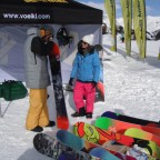 Volkl test board day on Soldeu slopes 27/02