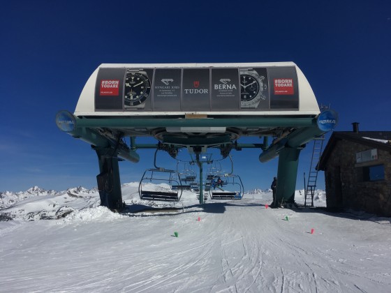 Top of Assaladores chairlift
