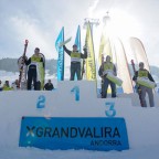 Skiers on the podium - 03/03