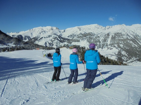 Andorra Resorts team enjoying the view