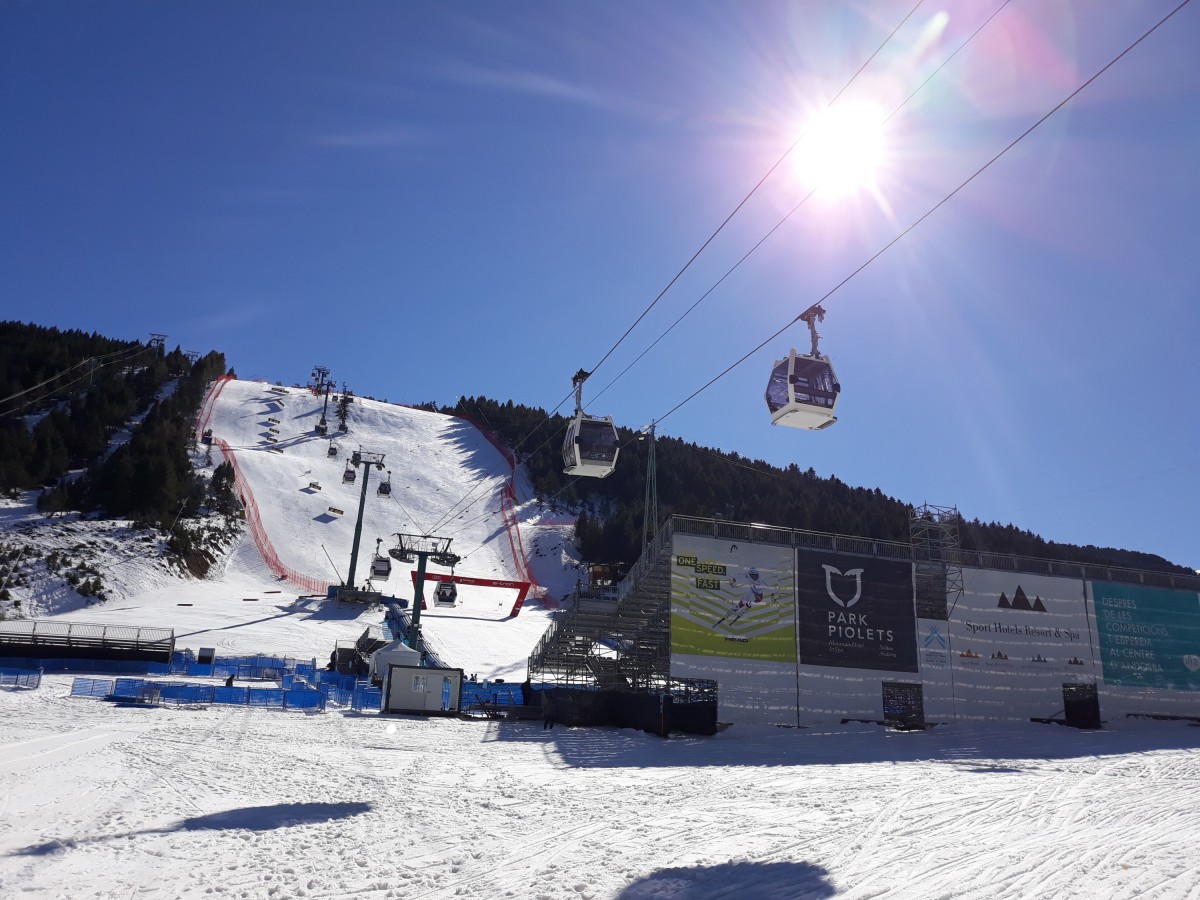 Avet is looking immaculate ready for Slalom and Giant Slalom races on the final weekend of the FIS World Cup Finals!