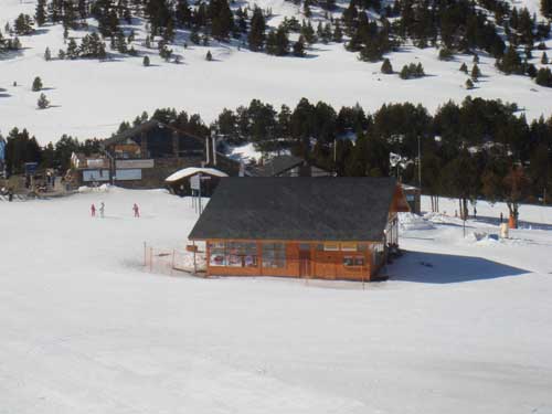 El Tarter Ski School At The Top Of The Gondola