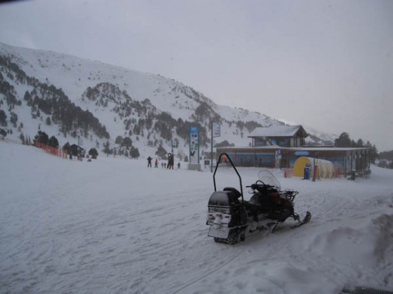 Ski school and snow garden