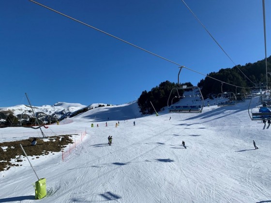 Views from the Pi De Migdia chairlift