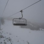 Going up the Soldeu chairlift