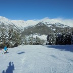 A view from the slopes in El Tarter
