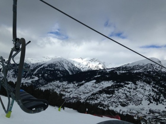 View from Soldeu Chairlift 07/02