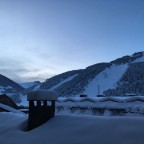 Waking up to fresh snow covering the slopes in Grandvalira-Soldeu.