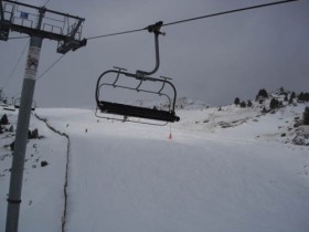 View from the Solana chair