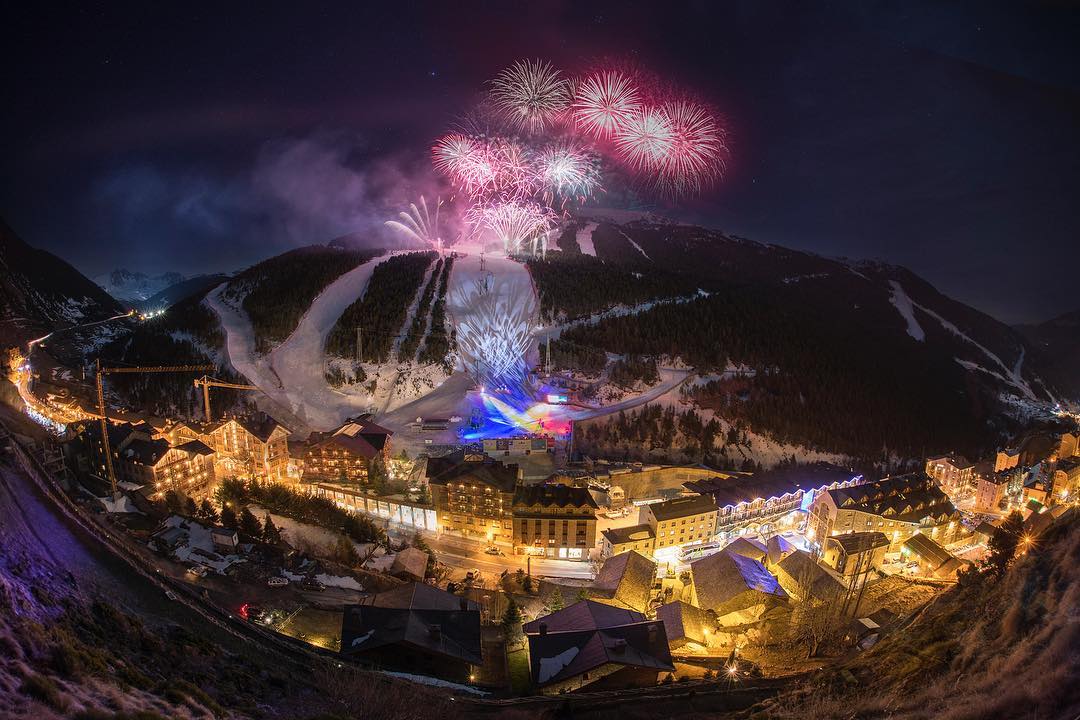 FIS World Cup Finals opening ceremony, Soldeu. Photo credit to Grandvalira.