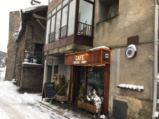 Cafe del Bosc - one of our favourite places to refuel after a long day on the slopes!