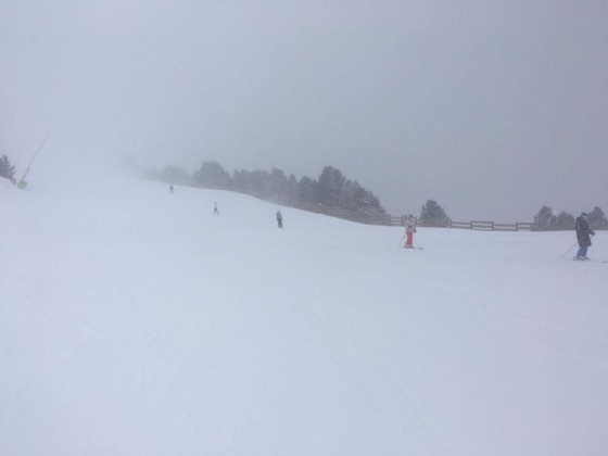 Ski School in the snow