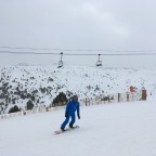 White out days in Grandvalira Soldeu (Duc blue run)