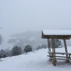 Snowy day in Soldeu