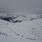 View down Oreneta blue slope 15/01