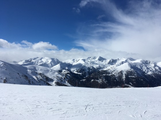 Incredible views from the top of the Solana chairlift