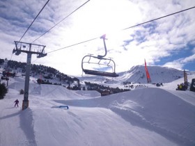 View from Espiolets chair - 30/1/2011