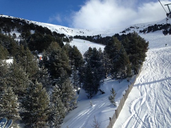 View from Llosada Chairlift 03.02