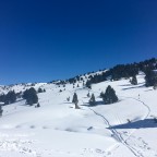 Views from the Llac de Cubil skidoo track