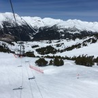 Looking back at El Tarter from Llosada chairlift