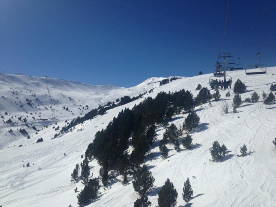 View from Solana Chairlift 19/02