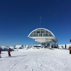 Bluebird day in El Tarter, taken from top of Tosa Espiolets lift before heading down through the Snow Park