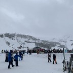 View of Tosa Espiolets chairlift from Terrassa Snowclub