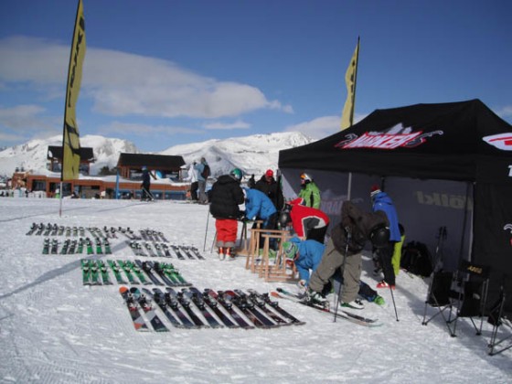 Test ski day Volkl and marker 27/02