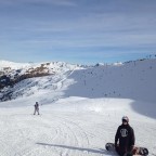 Skiing towards Grau down Gall de Bosc 26.12.16