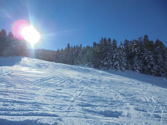 Powder on the slopes in Soldeu