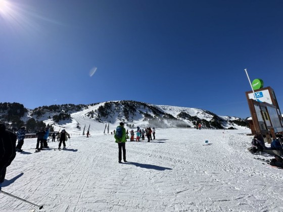 1st March - top of Soldeu gondola