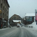 The road through the village - 18/12/11