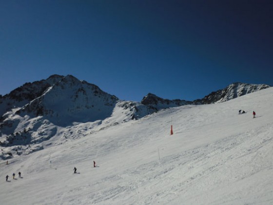 View of the slopes